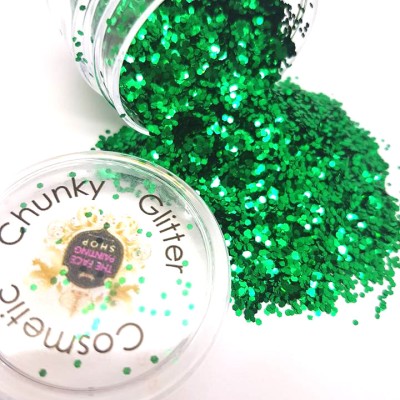 Chunky Glitter Emerald Green